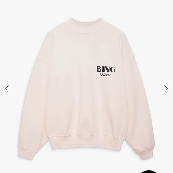 Anine Bing Jaci Sweatshirt Bing LA - Picture 4 of 11